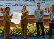 Penghargaan HAM Sedunia Kembali di Raih Pemkab Kutai Timur