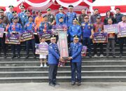 BORONG PIALA DI HUT 105: DAMKAR KUTIM JADI RAJA API DI KALTIM
