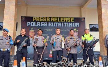 Razia Polres Kutai Timur Berhasil Amankan 41 Pemuda Terlibat Aksi Balap Liar