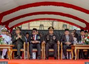 Upacara Peringatan Hari Ulang Tahun Bhayangkara ke-78 di Kutai Timur