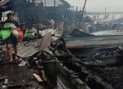 Kebakaran Hebat di Pasar Pagi Sangkulirang, Kerugian Diperkirakan Rp 10 Miliar