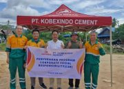 Kepedulian Nyata, PT. KOBEXINDO CEMENT Salurkan Program CSR kepada Pemdes Sekerat
