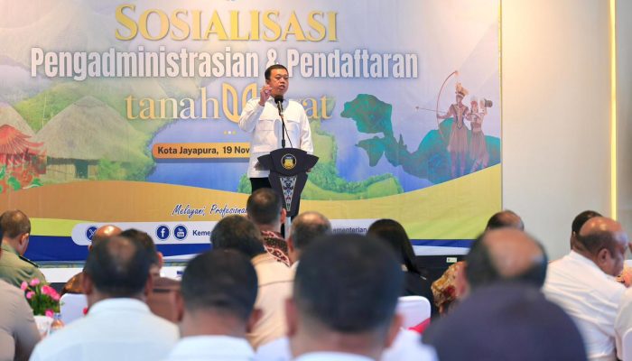 Menteri Nusron: Masyarakat Adat Papua Harus Jadi Pelaku, Bukan Penonton Perkembangan Ekonomi