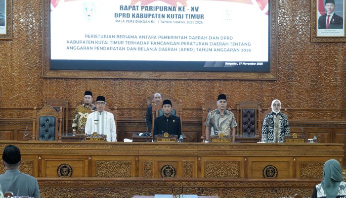 DPRD dan Pemkab Kutim Sepakati APBD 2026 Senilai Rp 5,71 Triliun, Bupati: Fokus Infrastruktur dan Kesejahteraan