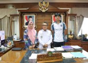 Atlet Voli Muda Kutim Shafa Pandya Sowan ke Bupati, Siap Harumkan Nama Indonesia di Ajang Asia
