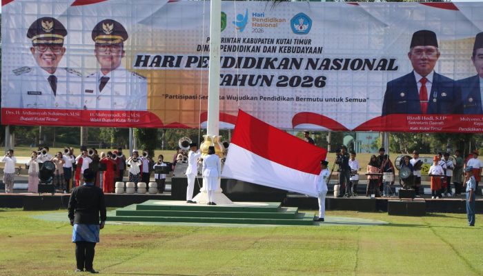 Bupati Ardiansyah Pimpin Upacara Hardiknas 2026, Tekankan Kolaborasi untuk Pendidikan Berkualitas