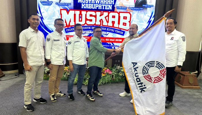 Reza Fahlevi Pimpin Akuatik Kutim 2026–2030, Fokus Pembinaan dan Target Porprov