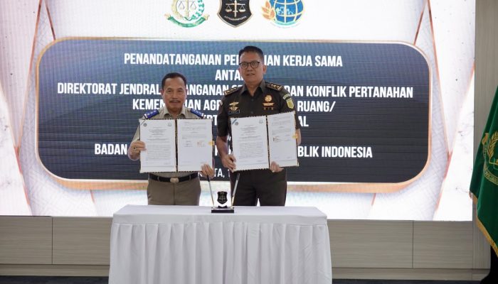 Kementerian ATR/BPN dan Kejaksaan Agung Perkuat Pengamanan Aset untuk Pulihkan Hak Korban dan Kerugian Negara