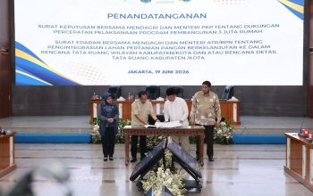 Menteri ATR/Kepala BPN dan Mendagri Keluarkan Surat Edaran, Integrasikan LP2B ke Dalam RTRW dan RDTR