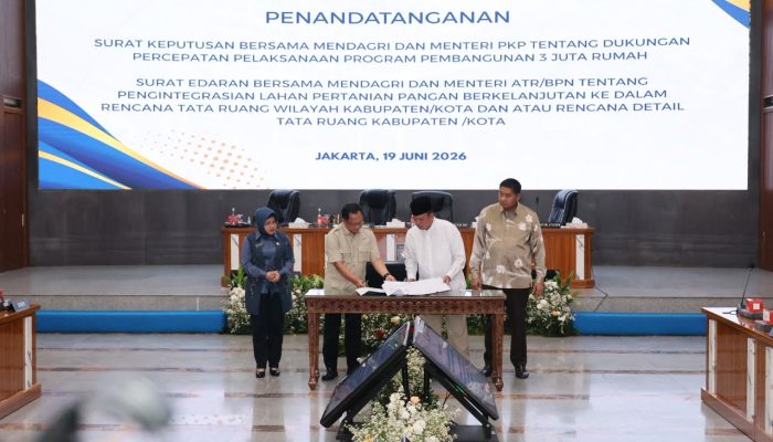 Menteri ATR/Kepala BPN dan Mendagri Keluarkan Surat Edaran, Integrasikan LP2B ke Dalam RTRW dan RDTR