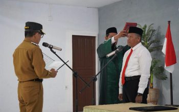 Bupati Ardiansyah Kukuhkan Anggota PAW BPD Desa Sangatta Utara, Tekankan Sinergi Bangun Desa