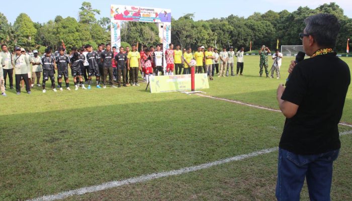 Bupati Ardiansyah Buka Turnamen Koperasi Sekurau Cup II, Ajak Junjung Tinggi Sportivitas