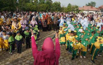 Ribuan Anak Meriahkan Peringatan Hari Anak Nasional 2026 di Sangatta Utara