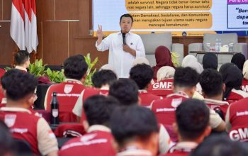 Jadi Pembicara di Diklat Pratama DPP GMPK, Menteri Nusron: Nasionalisme Menjadikan Bangsa yang Kuat