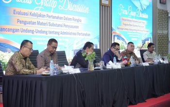 FGD Bersama Komisi II DPR RI, Wamen Ossy: RUU Administrasi Pertanahan untuk Wujudkan Sistem Pertanahan yang Lebih Baik