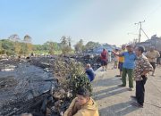 Kebakaran di Muara Bengkal Ulu, 14 Rumah Ludes Terbakar