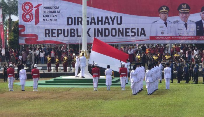 Upacara Detik-Detik Proklamasi HUT ke-81 RI di Kutai Timur Berlangsung Khidmat