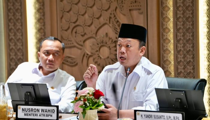 Rakor Bersama DPR RI Bahas Konflik Agraria, Menteri Nusron Jelaskan Tiga Kategori dan Mekanisme Penyelesaiannya