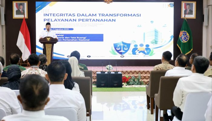 Buka PRESTASI Bersama KPK, Menteri ATR/Kepala BPN Tanamkan Semangat Bekerja Mempermudah Rakyat