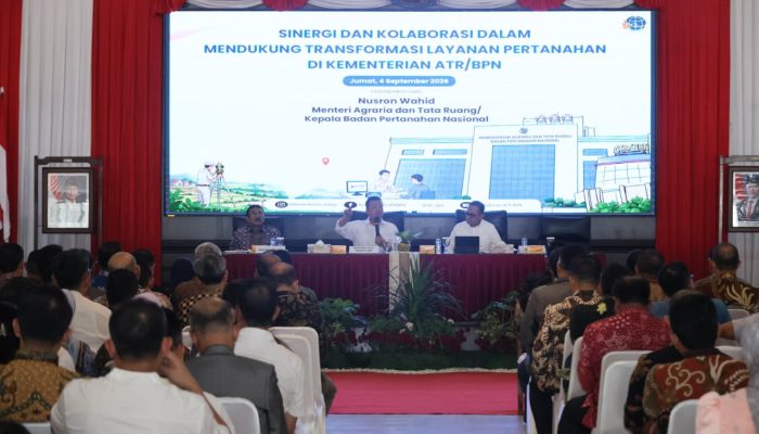 Menteri ATR/Kepala BPN: Transformasi Organisasi dan Layanan Pertanahan Harus Bermuara pada Kepastian bagi Masyarakat
