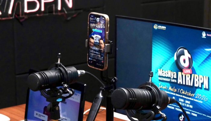 MasNya ATR/BPN Diluncurkan, Masyarakat Bisa Tanya Soal Layanan Pertanahan Lewat Live TikTok