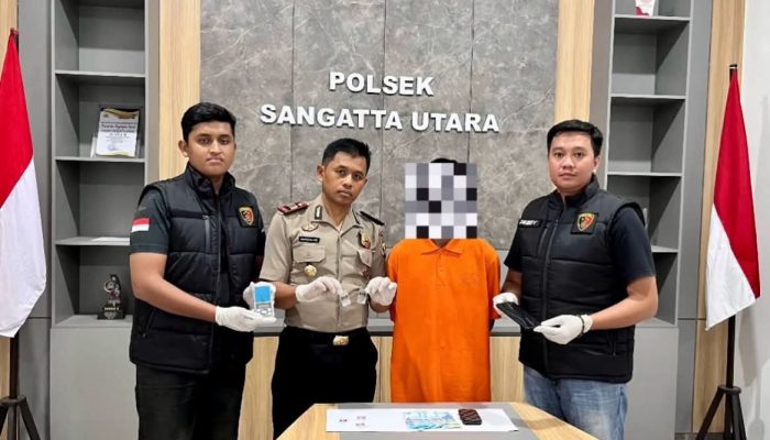 Polisi Amankan Pria di Teluk Lingga, Empat Paket Diduga Sabu Seberat 1,13 Gram Disita