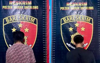 Dua Pria Diamankan di Muara Ancalong, Polisi Sita Sabu 0,14 Gram