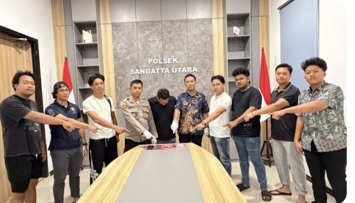 Polisi Gerebek Kos di Teluk Lingga, 7 Paket Diduga Sabu Disita